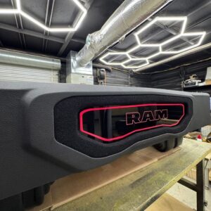 Triple 8” Audio Dynamics 3000 Series Under-Seat Enclosure for Ford Trucks