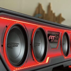 Custom JL Audio Four 8-inch Front-Firing Vented Sub Enclosure: 2019–2026 GMC & Chevy