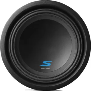 Alpine S-W10D4 Car Audio Type S Series Sub Dual 4 Ohm 1200W Peak 10″ Subwoofer