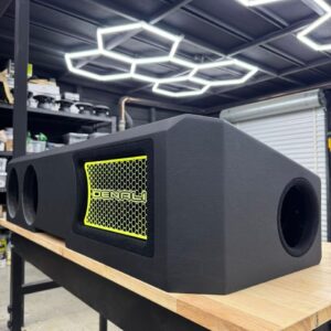 Custom LED Logo RAM 1500 Subwoofer Enclosure