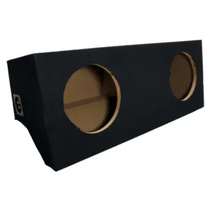 Ford Mustang Coupe 05-15 Custom Fit Dual 12″ Subwoofer Box
