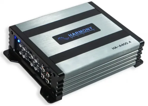 Harmony Audio HA-A400.4 Car Stereo Alloy Amp 4 Channel 800W Full Range ...