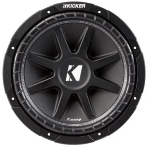 Kicker 43C124 12″ Comp C12 Series Sub 150W RMS 4 Ohm SVC Car Subwoofer