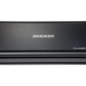 Kicker 43CXA18001 Mono Amp CX Series CXA1800.1 Class D 1800-Watt Car Audio Subwoofer Amplifier – Limited Stock