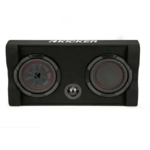 Kicker 48TRTP122 Car Audio 12″ 500W RMS 2-Ohm Sealed Downward-Firing Sub Box Enclosure
